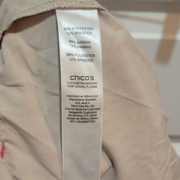 Zenergy Neema Painterly Waves Jacket by‎ Chicos womens size 3 lightweight - Picture 9 of 10